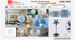 Desktop Screenshot of bifanvn.com